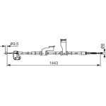 Handbremsseil 1987482836 Handbremsseil 1987482836