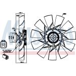 Nissens Kühlerlüfter LKW 86141 Nissens Kühlerlüfter LKW 86141