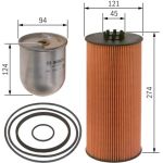 Bosch Ölfiltereinsatz F 026 407 212 Bosch Ölfiltereinsatz F 026 407 212