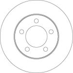 Bremsscheibe Opel T. Movano 2.3 Cdti 10 DF2816S Bremsscheibe Opel T. Movano 2.3 Cdti 10 DF2816S