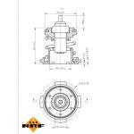 Thermostat, Kühlmittel 725225 Thermostat, Kühlmittel 725225