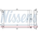 Nissens Wasserkühler PKW 62351 Nissens Wasserkühler PKW 62351