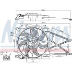 Nissens Kühlerlüfter PKW 85179 Nissens Kühlerlüfter PKW 85179