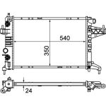 MAHLE Kühler, Motorkühlung CR 390 000P