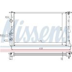Nissens Wasserkühler PKW 639391 Nissens Wasserkühler PKW 639391