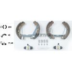 Satz Bremsbacken Vw Fox/Golf/Jetta/Lupo/Polo/Vento 84- Kpl. Mit Zylinder 84044706 Satz Bremsbacken Vw Fox/Golf/Jetta/Lupo/Polo/Vento 84- Kpl. Mit Zylinder 84044706