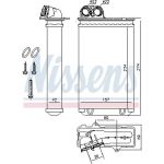 Nissens Heizungskühler PKW 71152 Nissens Heizungskühler PKW 71152