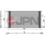 JPN Kondensator, Klimaanlage 60C9126-JPN JPN Kondensator, Klimaanlage 60C9126-JPN