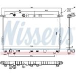 Nissens Wasserkühler PKW 67026 Nissens Wasserkühler PKW 67026