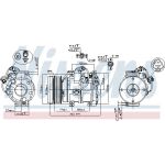 Nissens Klimakompressor PKW 89511 Nissens Klimakompressor PKW 89511