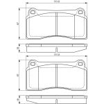 Bosch Bremsbelagsatz 0 986 494 353 Bosch Bremsbelagsatz 0 986 494 353