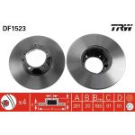 TRW Bremsscheibe DF1523 TRW Bremsscheibe DF1523