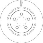 TRW Bremsscheibe Vorderachse DF6263