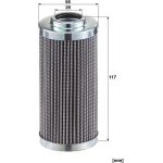 Mann & Hummel Hydraulikfilter Industrie HD 612/2 x Mann & Hummel Hydraulikfilter Industrie HD 612/2 x