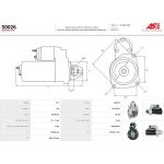 S0026 AS-PL Anlasser (Starter) 12 V 2 kW 10 Zähne S0026