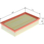Luftfilter 1457433607 Luftfilter 1457433607