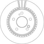 15 482 063 Bremsscheibe HA DF4513 15 482 063 Bremsscheibe HA DF4513