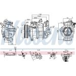 Nissens Klimakompressor PKW 890944 Nissens Klimakompressor PKW 890944
