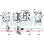 891103 Nissens Klimakompressor 891103 891103 Nissens Klimakompressor 891103