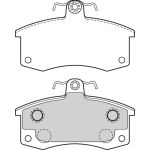 Valeo Bremsbelagsatz 302640