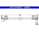 ATE Bremsschlauch 24.5112-0430.3