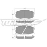 TOMEX brakes Bremsbelagsatz, Scheibenbremse TX 14-991 TOMEX brakes Bremsbelagsatz, Scheibenbremse TX 14-991