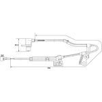 Bosch 82 403 008 ABS-Sensor Vorderachse rechts 0 265 006 677 Bosch 82 403 008 ABS-Sensor Vorderachse rechts 0 265 006 677