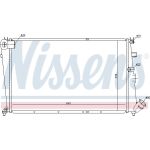 Nissens Wasserkühler PKW 61233 Nissens Wasserkühler PKW 61233