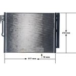 Kondensator, Klimaanlage AC 596 000S Kondensator, Klimaanlage AC 596 000S