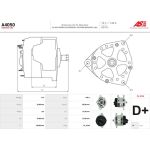 A4050 AS-PL Lichtmaschine (Generator) A4050