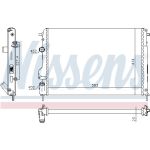 Nissens Wasserkühler PKW 63766 Nissens Wasserkühler PKW 63766