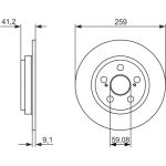 Bremsscheibe 0 986 479 766 Bremsscheibe 0 986 479 766