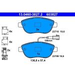 Bremsbelagsatz Fiat P. Doblo/Idea/Linea 04 13.0460-3827.2 Bremsbelagsatz Fiat P. Doblo/Idea/Linea 04 13.0460-3827.2