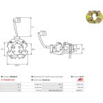 Halter, Kohlebürsten SBH3037S Halter, Kohlebürsten SBH3037S
