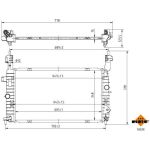 Kühler, Motorkühlung 50038 Kühler, Motorkühlung 50038