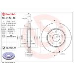 40 481 099 Bremsscheibe VA 09.N124.11 40 481 099 Bremsscheibe VA 09.N124.11