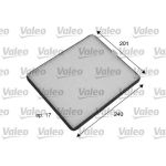 VALEO Innenraumfilter 698773 VALEO Innenraumfilter 698773