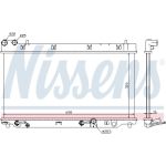 Nissens Wasserkühler PKW 68098