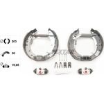 Satz Bremsbacken Mitsubishi Colt 1.1I 12V 2004/05 84068800 Satz Bremsbacken Mitsubishi Colt 1.1I 12V 2004/05 84068800