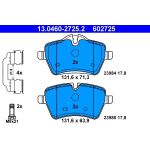 Bremsbelagsatz Mini P. Cooper/One 1,6-2,0 03-16 13.0460-2725.2 Bremsbelagsatz Mini P. Cooper/One 1,6-2,0 03-16 13.0460-2725.2