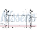 Nissens Wasserkühler PKW 60999A Nissens Wasserkühler PKW 60999A