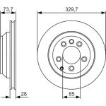 Bremsscheibe 0 986 479 S20 Bremsscheibe 0 986 479 S20