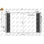 Kondensator, Klimaanlage 35477 Kondensator, Klimaanlage 35477