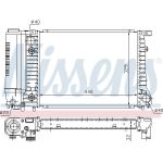 Nissens Wasserkühler PKW 60703A Nissens Wasserkühler PKW 60703A