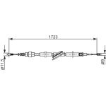 Handbremsseil 1987477686 Handbremsseil 1987477686