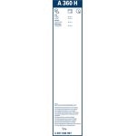 Bosch Scheibenwischer Aerotwin A360H 380 3397008997 Bosch Scheibenwischer Aerotwin A360H 380 3397008997