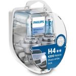 12342WVUSM PHILIPS H4 Halogenlampe WhiteVision Ultra 12 V 60/55 W P43t-38 4200 K, 2 Scheinwerferlampen + 2 Positionslampen - 12342WVUSM - l 12342WVUSM PHILIPS H4 Halogenlampe WhiteVision Ultra 12 V 60/55 W P43t-38 4200 K, 2 Scheinwerferlampen + 2 Positionslampen - 12342WVUSM - l