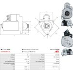 AS-PL Anlasser S9128 AS-PL Anlasser S9128