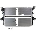 MAHLE Kühler, Motorkühlung CR 805 000P MAHLE Kühler, Motorkühlung CR 805 000P