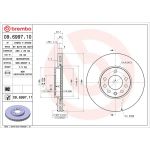 10 481 022 Bremsscheibe VA 09.6997.11 10 481 022 Bremsscheibe VA 09.6997.11